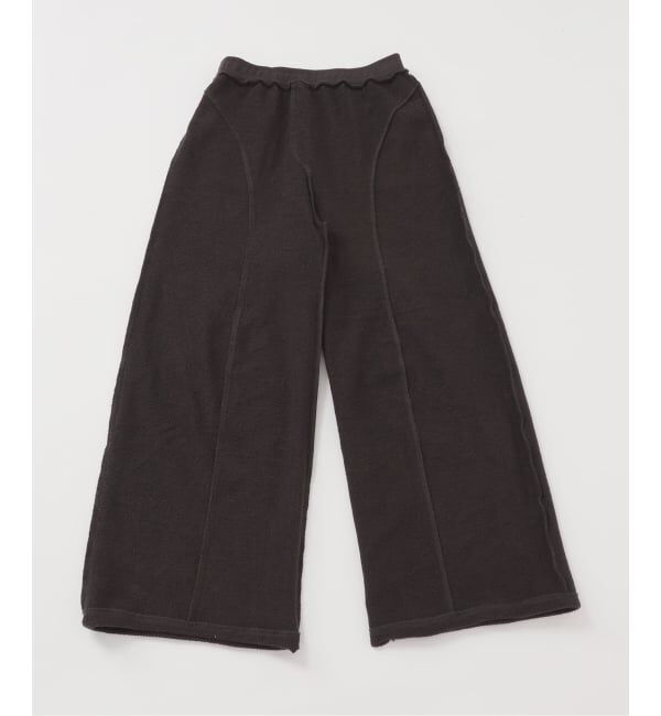 NOBLE「《セットアップ対応》スビンコットンカットオフヘムスウェットパンツ」|その他|