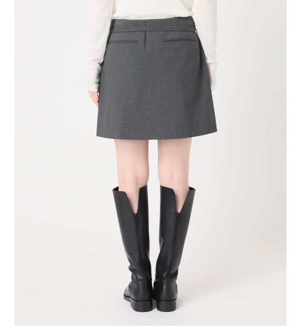 U by SPICK&SPAN「《予約》ラップミニスカート」|スカート|