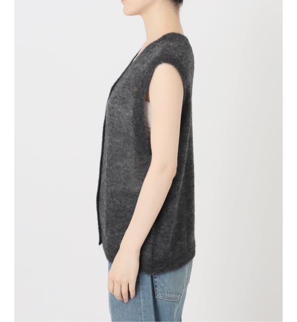 FRAMeWORK「アルパカMIXシアー2WAY VEST」|ニット・セーター|