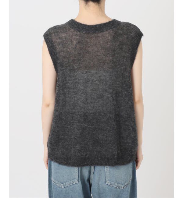 FRAMeWORK「アルパカMIXシアー2WAY VEST」|ニット・セーター|