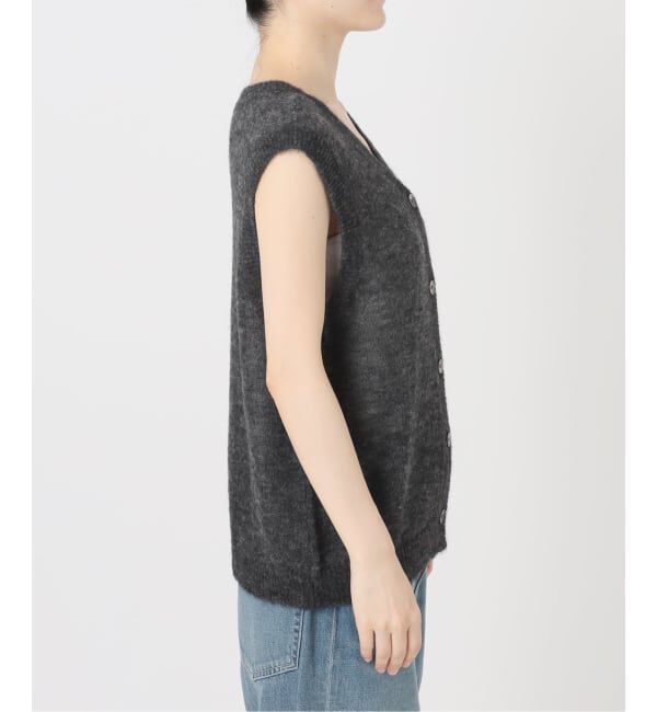 FRAMeWORK「アルパカMIXシアー2WAY VEST」|ニット・セーター|