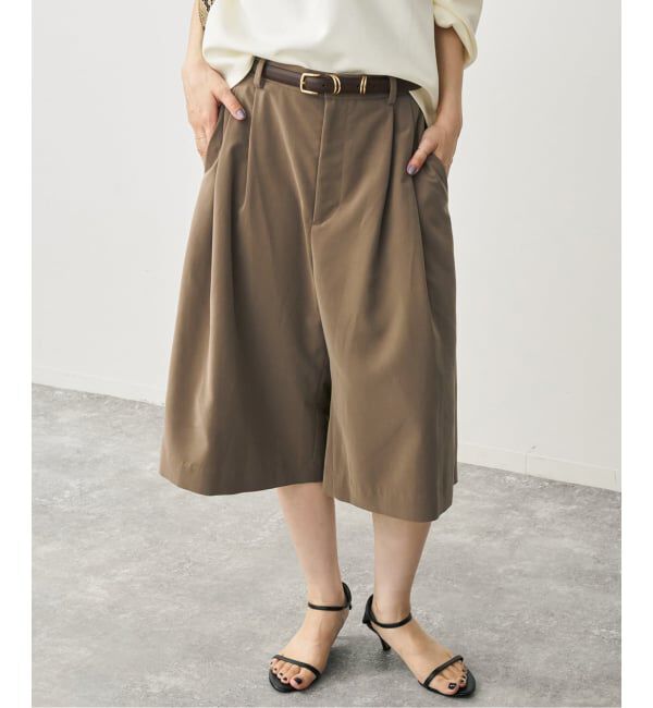 Spick and Span「ツータックキュロットパンツ」|その他|