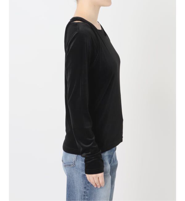 Spick and Span「ベロア2枚セットレイヤードプルオーバー」|Tシャツ・カットソー|