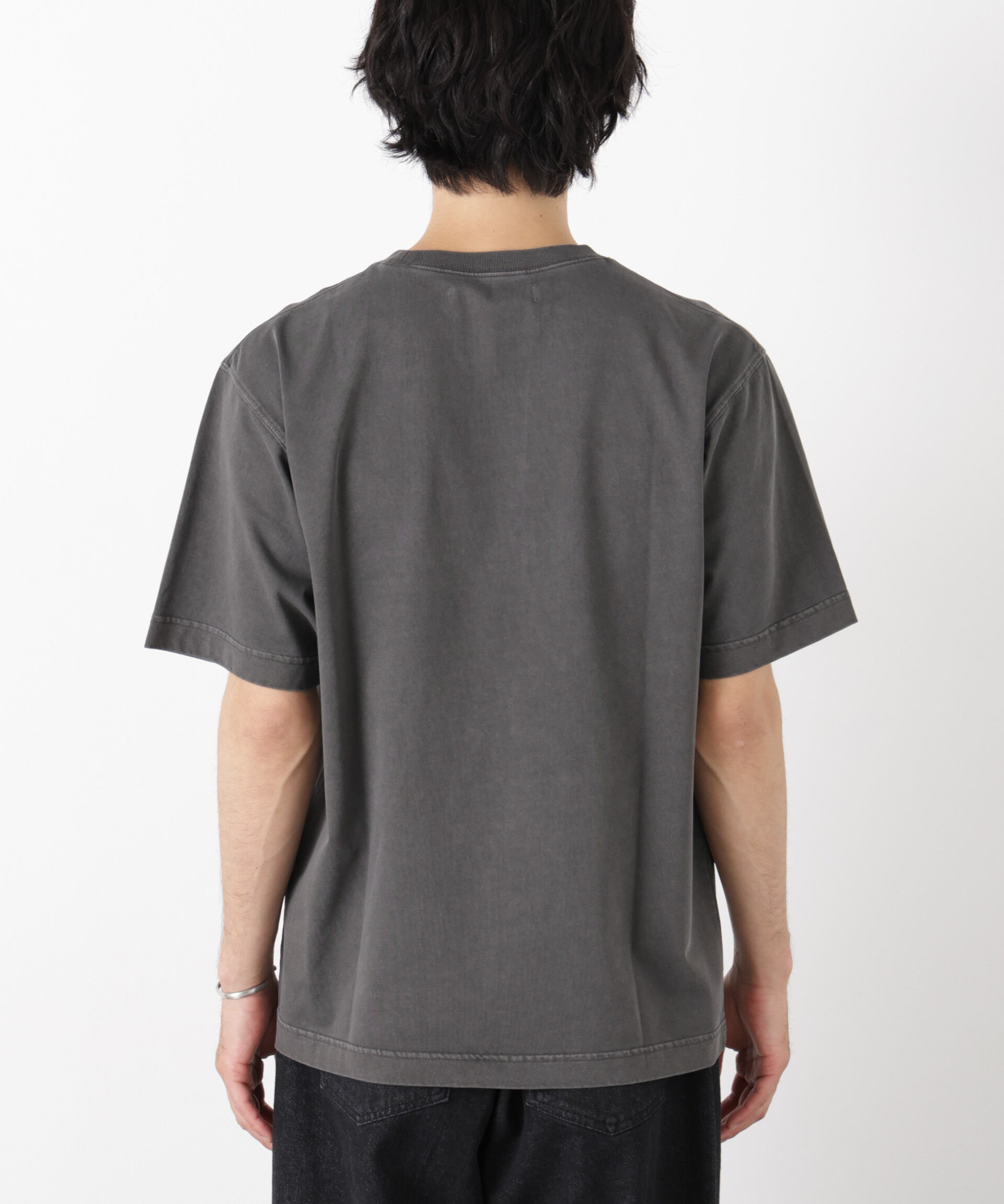 NANO universe「オーバーダイ フェードTシャツ 半袖」|Tシャツ・カットソー|
