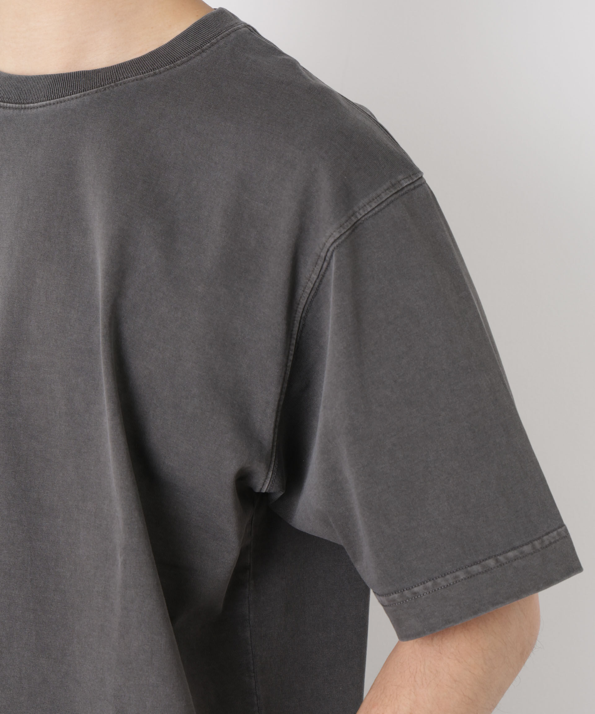 NANO universe「オーバーダイ フェードTシャツ 半袖」|Tシャツ・カットソー|
