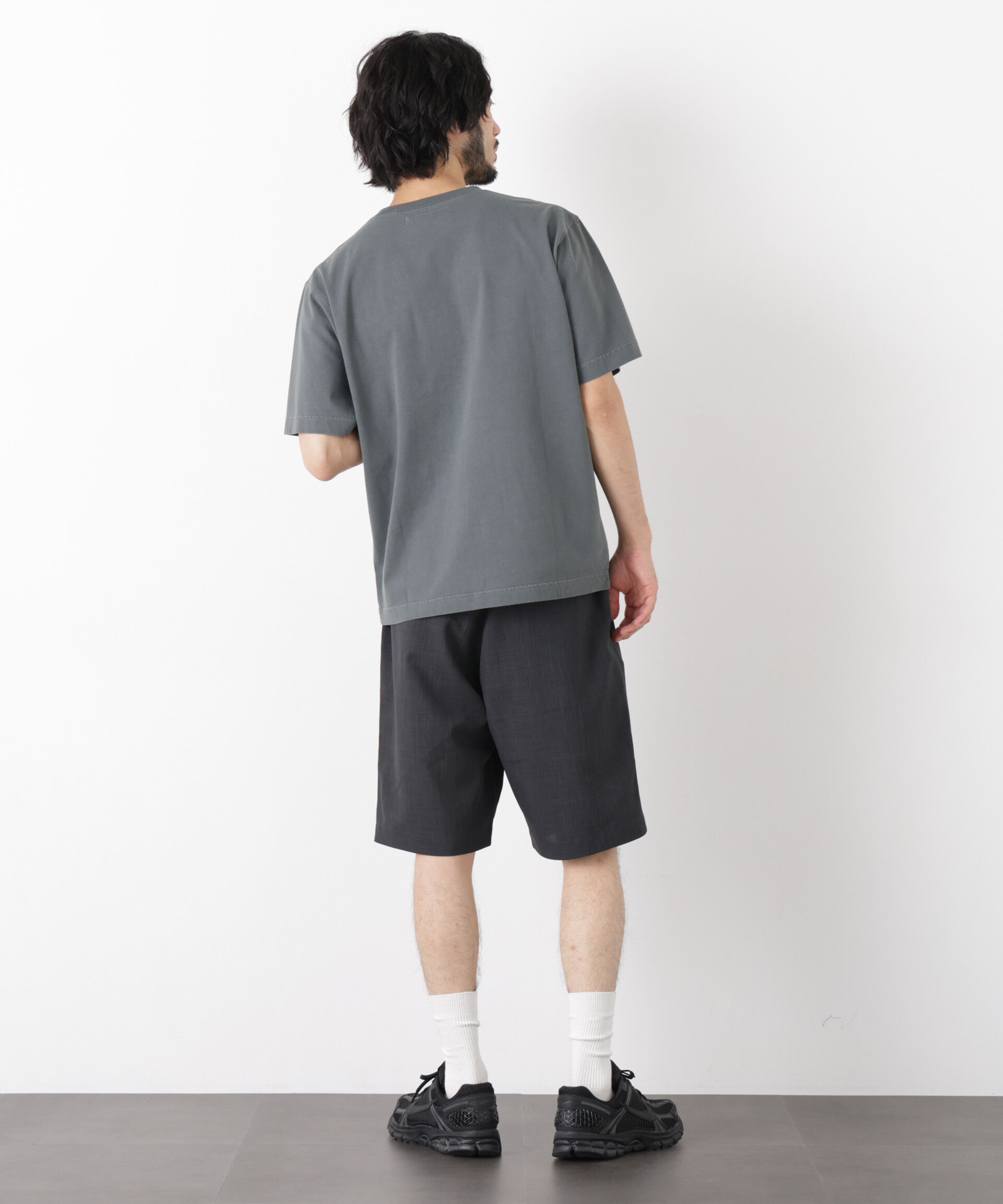 NANO universe「オーバーダイ フェードTシャツ 半袖」|Tシャツ・カットソー|