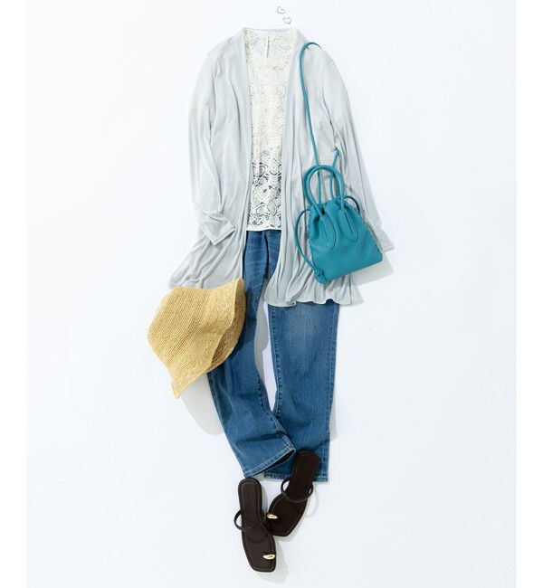 23区「【CLASSY.6月号掲載】23区DENIM ボーイフィット パンツ」|デニム|
