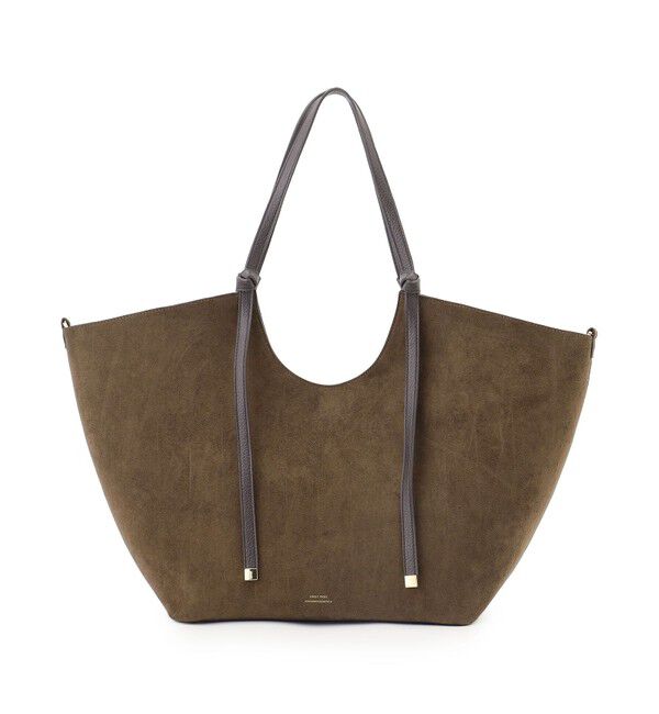 23区「2WAYスエーディ ビッグ トートバッグ」|トートバッグ|カーキ系