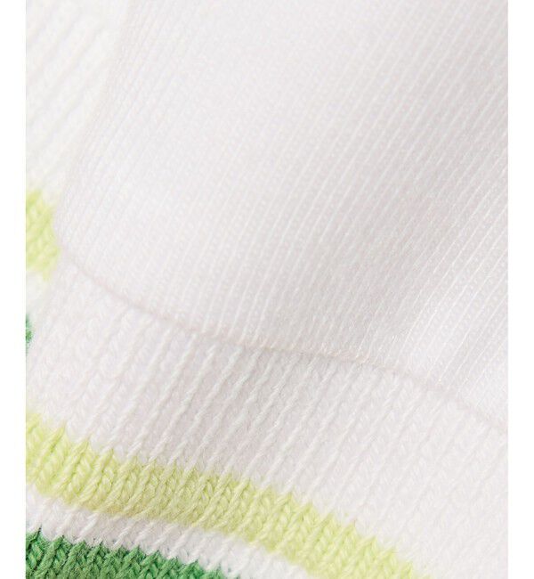 LACOSTE「配色ライン レーヨンブレンドポロドレス / フレアワンピース」|ワンピース|