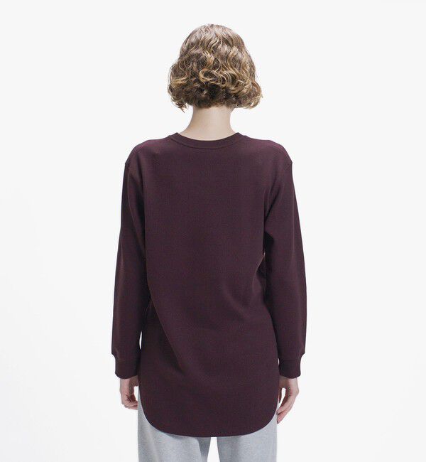 LACOSTE「ラウンドヘム ワッフルロングスリーブTシャツ」|Tシャツ・カットソー|