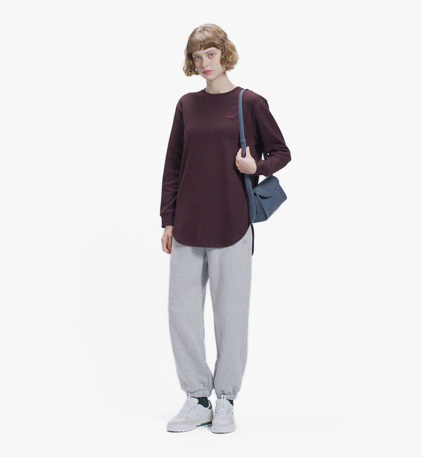 LACOSTE「ラウンドヘム ワッフルロングスリーブTシャツ」|Tシャツ・カットソー|