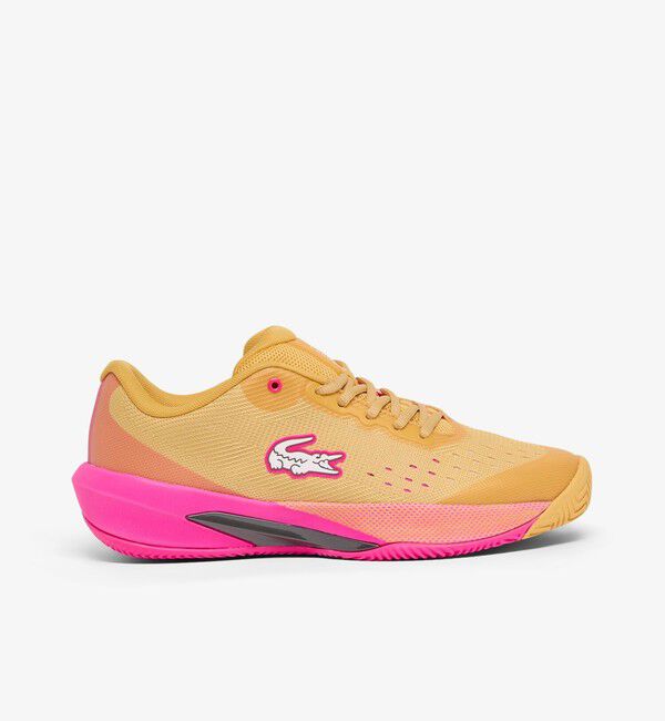 LACOSTE「レディース AG-LT EVO 2262 SFA」|スニーカー|イエロー