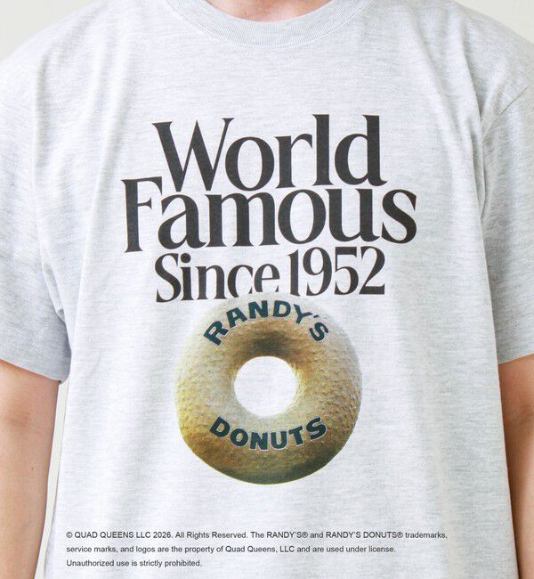 GLOSTER「【GOOD ROCK SPEED】Randy&rsquo;s Donuts / ランディーズドーナツ プリントT」|Tシャツ・カットソー|