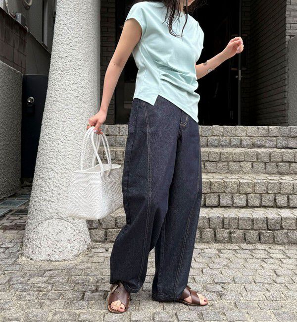 fredy emue「アシメデザインカットソーブラウス」|Tシャツ・カットソー|