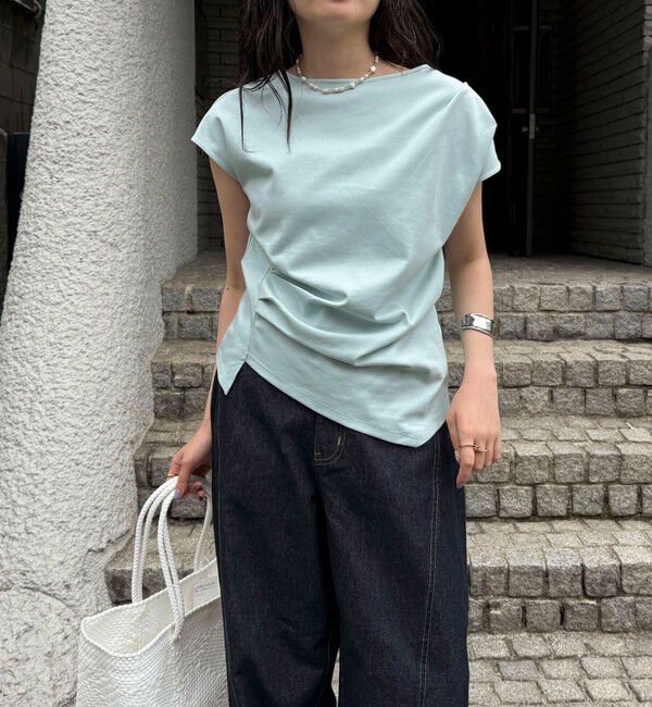 fredy emue「アシメデザインカットソーブラウス」|Tシャツ・カットソー|