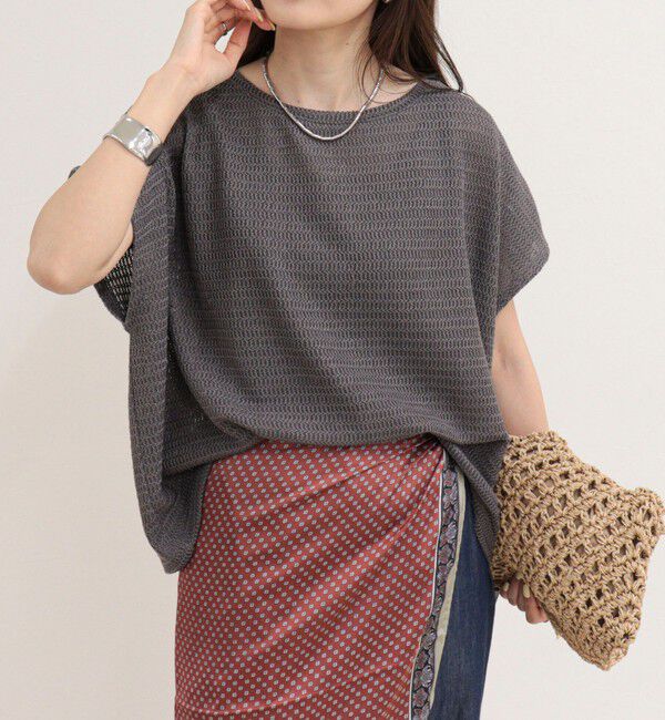 fredy emue「メッシュフレンチプルオーバーカットソー」|Tシャツ・カットソー|