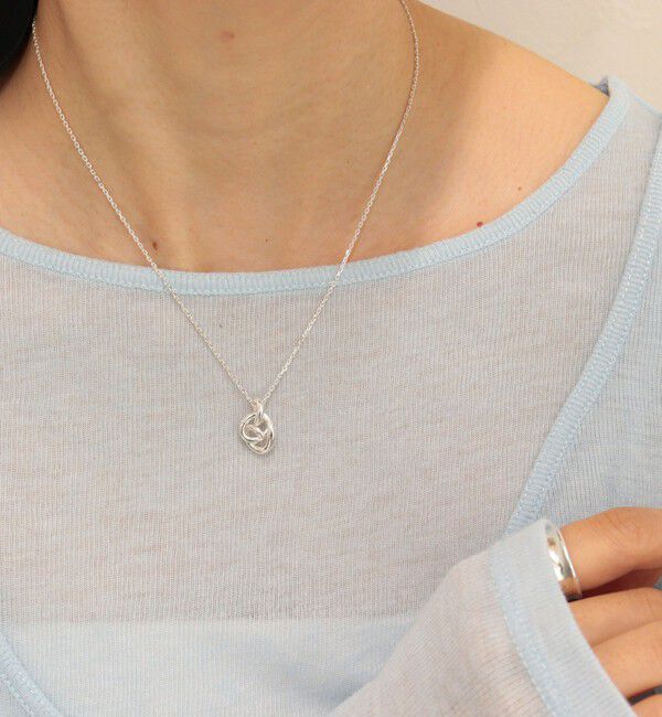 fredy emue「グルグルねじりトップネックレス」|ネックレス|シルバー