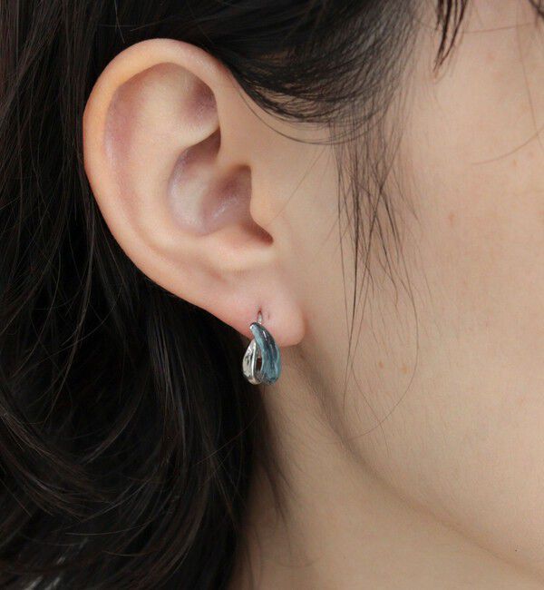 fredy emue「クリアカラーワンタッチリングピアス」|ピアス|