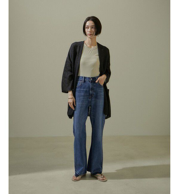 SALON adam et rope'「COTTON USAセミフレアデニム 3」|デニム|