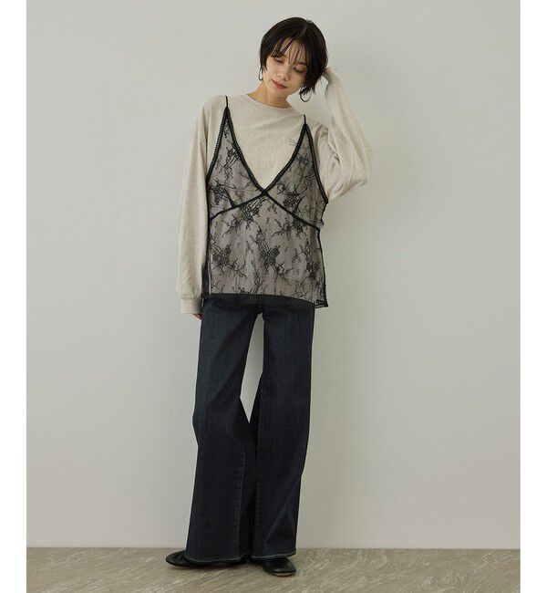 SALON adam et rope'「【RED CARD TOKYO（レッドカードトーキョー）】35th Anniv. Wide」|デニム|