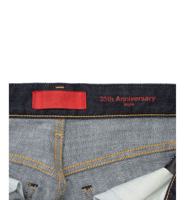 SALON adam et rope'「【RED CARD TOKYO（レッドカードトーキョー）】35th Anniv. Wide」|デニム|