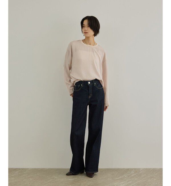 SALON adam et rope'「【RED CARD TOKYO（レッドカードトーキョー）】35th Anniv. Wide」|デニム|