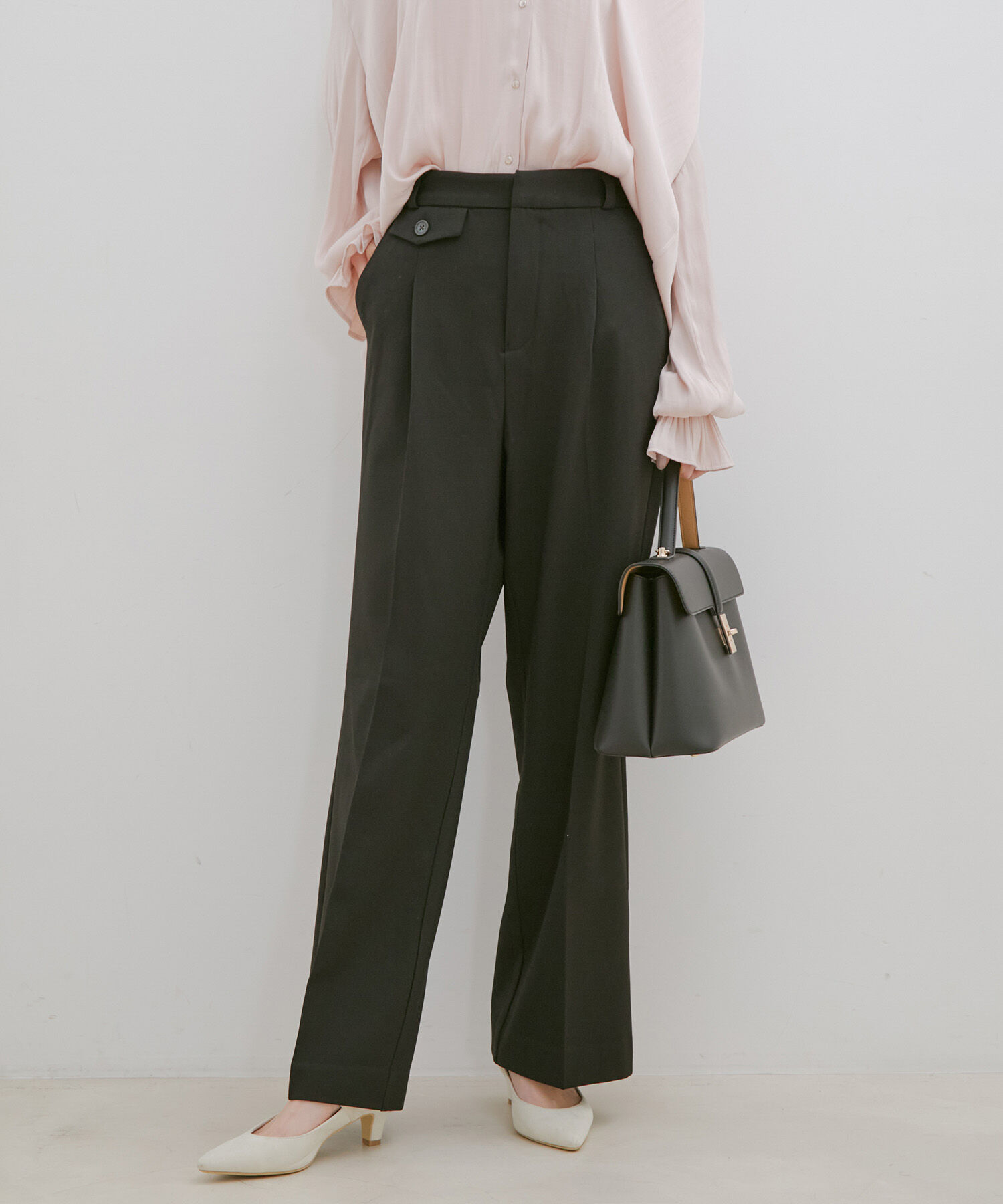 VIS「【HOT BEAUTY STRETCH】【洗える】ストレートパンツ」|その他|