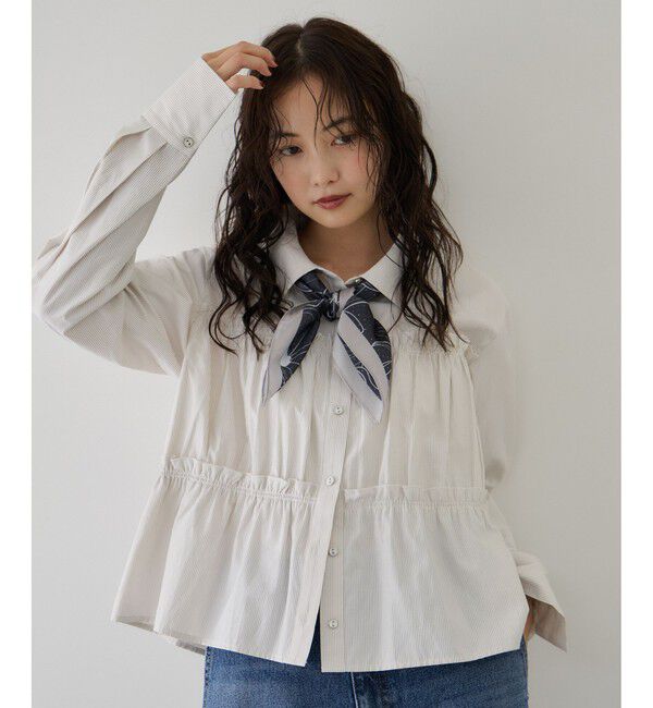VIS「ビスチェシャーリングシャツ」|シャツ・ブラウス|