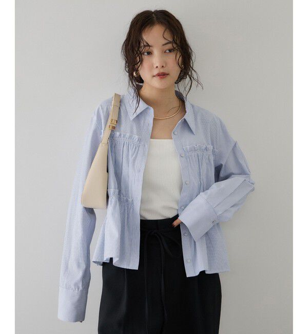 VIS「ビスチェシャーリングシャツ」|シャツ・ブラウス|