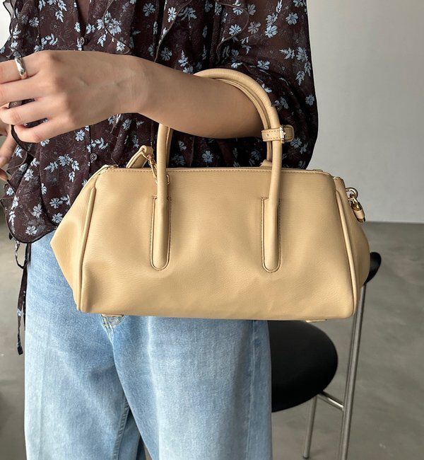  「ダブルファスナーショルダーバッグ」|トートバッグ|