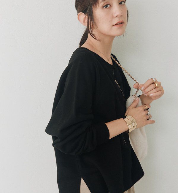  「【4色展開】ハーフZIPスウェット」|Tシャツ・カットソー|