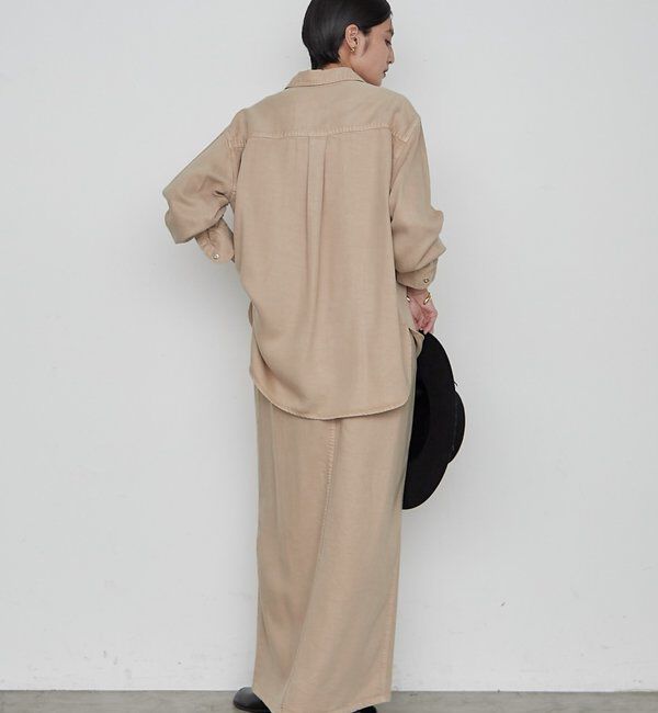  「《肌触り抜群/セットアップ可》リヨセルヴィンテージライクシャツ」|シャツ・ブラウス|