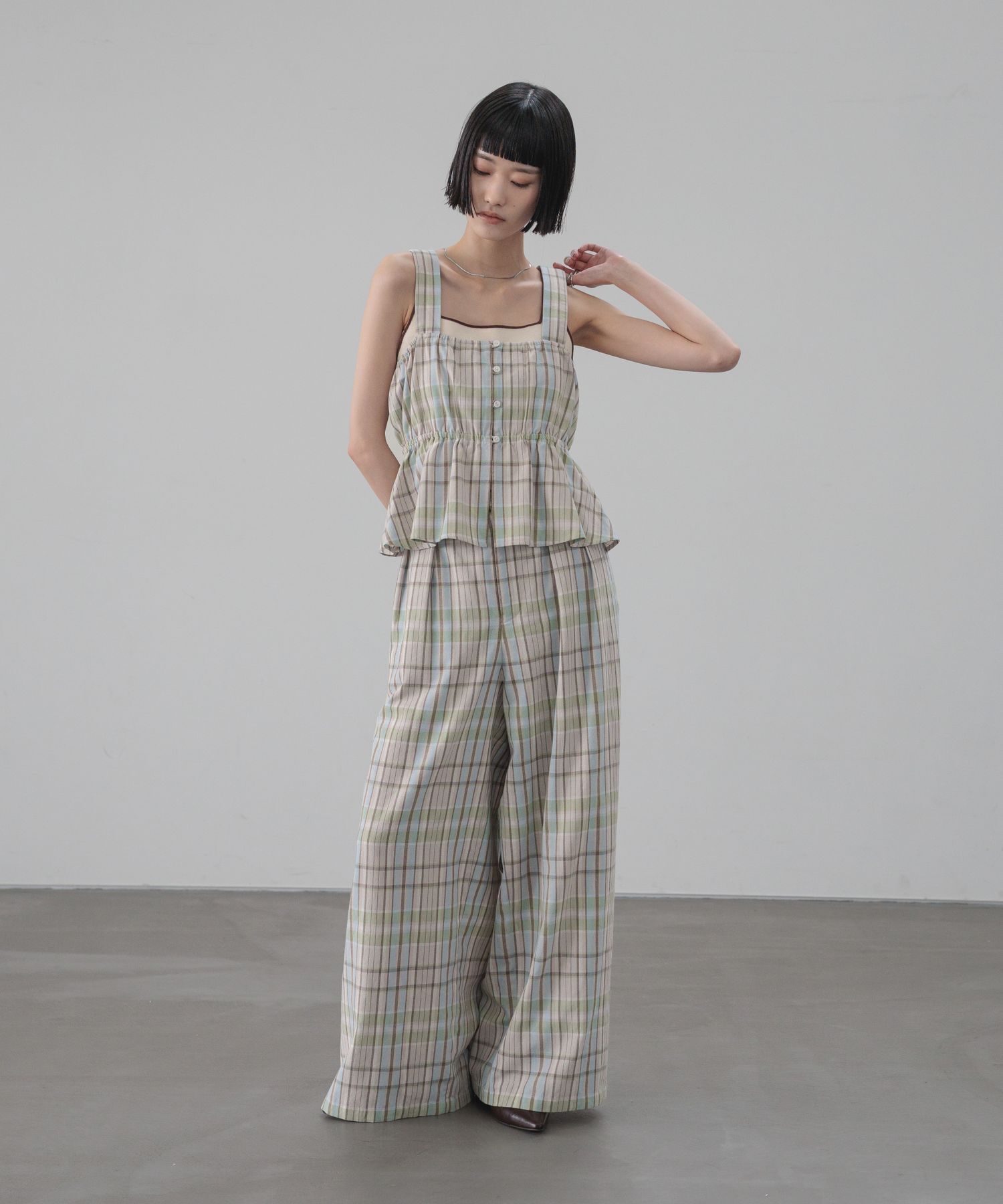 LOWRYS FARM「ソフリネンワイドパンツ」|その他|