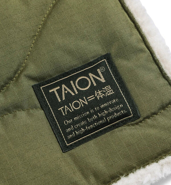 collex「【TAION】ミリタリー リバーシブル ダウンマフラー」|マフラー|