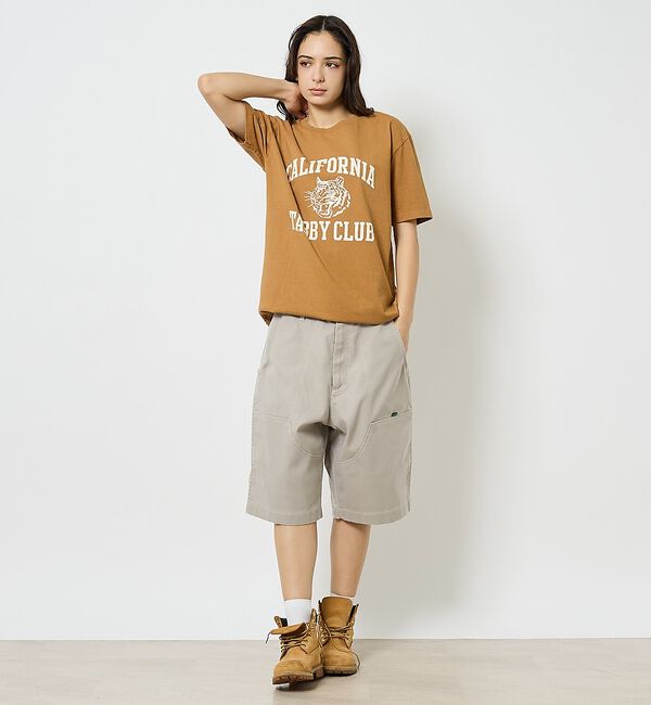 ABAHOUSE「【MIXTA/ミクスタ 】CREW NECK TABBY CAT Tシャツ」|Tシャツ・カットソー|