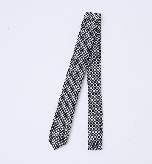 ABAHOUSE「【日本製】総柄パターン ネクタイ【予約】」|ネクタイ・蝶ネクタイ|グレー系その他1