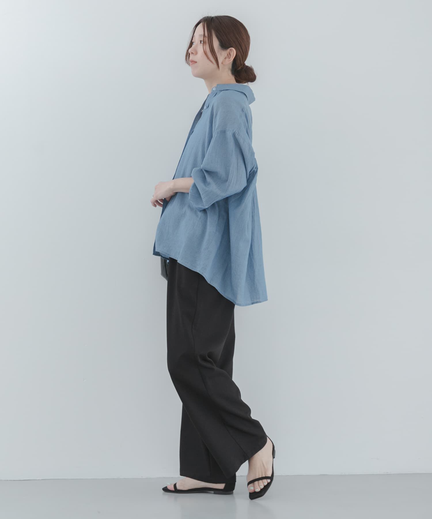 Sonny Label 「『WEB限定』『毛玉防止/イージーケア』ノンストレスワイドイージーパンツ」|その他|