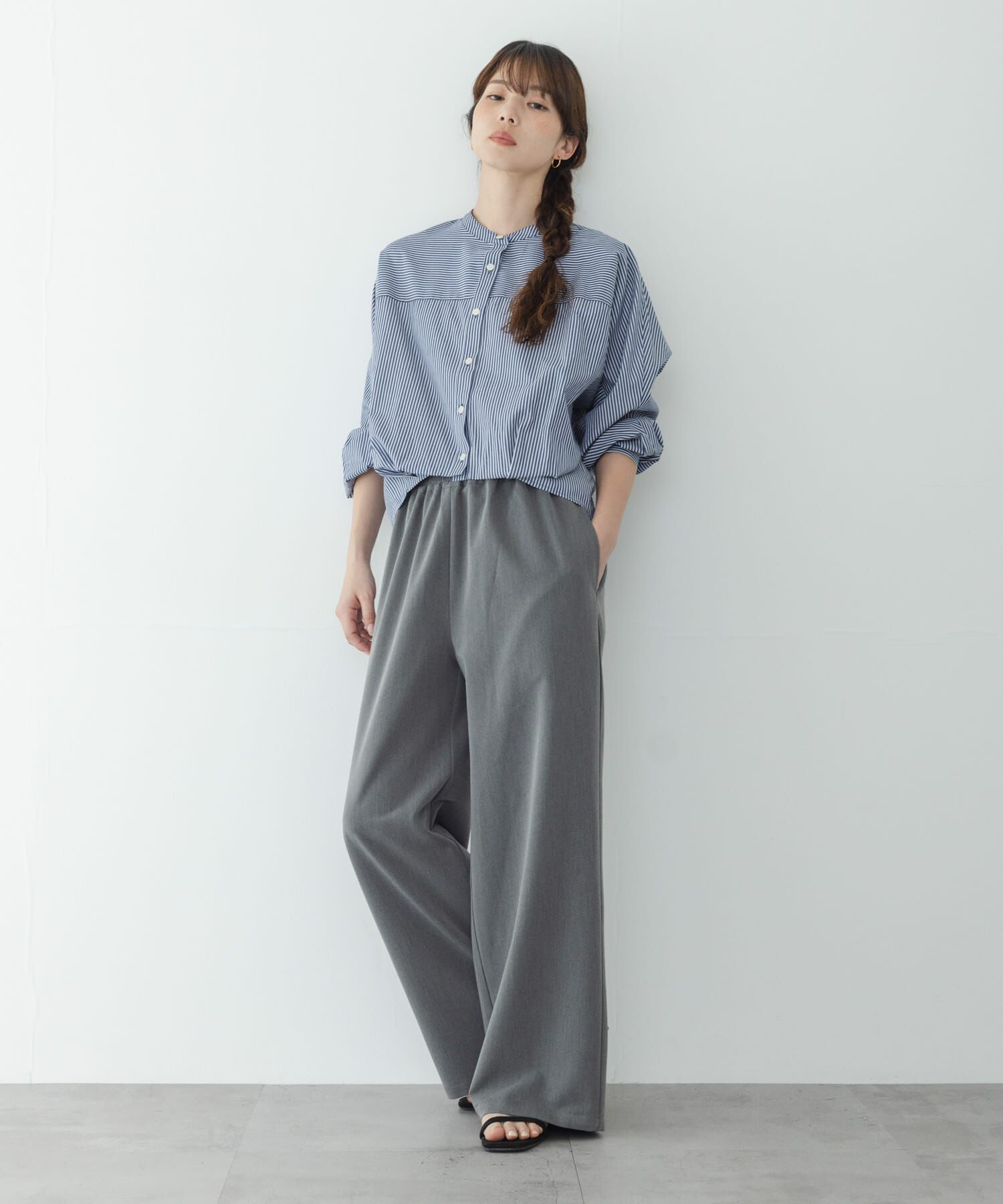 Sonny Label 「『WEB限定』『毛玉防止/イージーケア』ノンストレスワイドイージーパンツ」|その他|