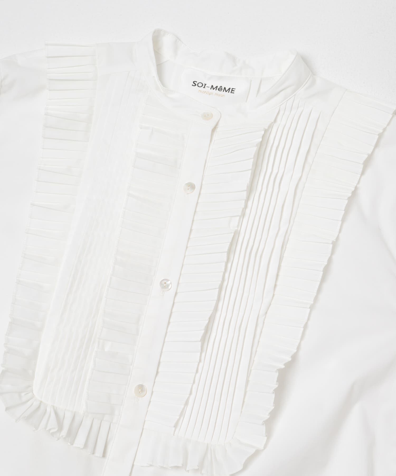URBAN RESEARCH ROSSO「MARILYN MOON　TUCK PLEATS JABOT BLOUSE」|シャツ・ブラウス|