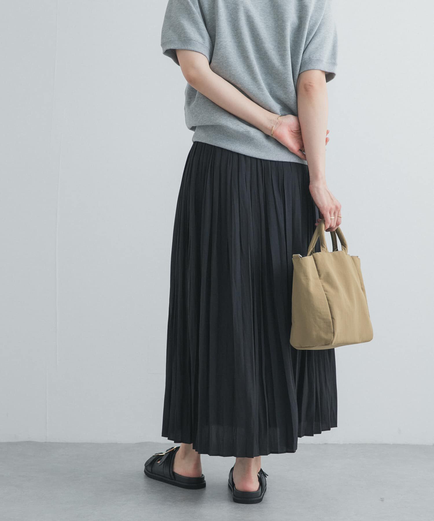 URBAN RESEARCH DOORS「ランダムプリーツスカート」|スカート|
