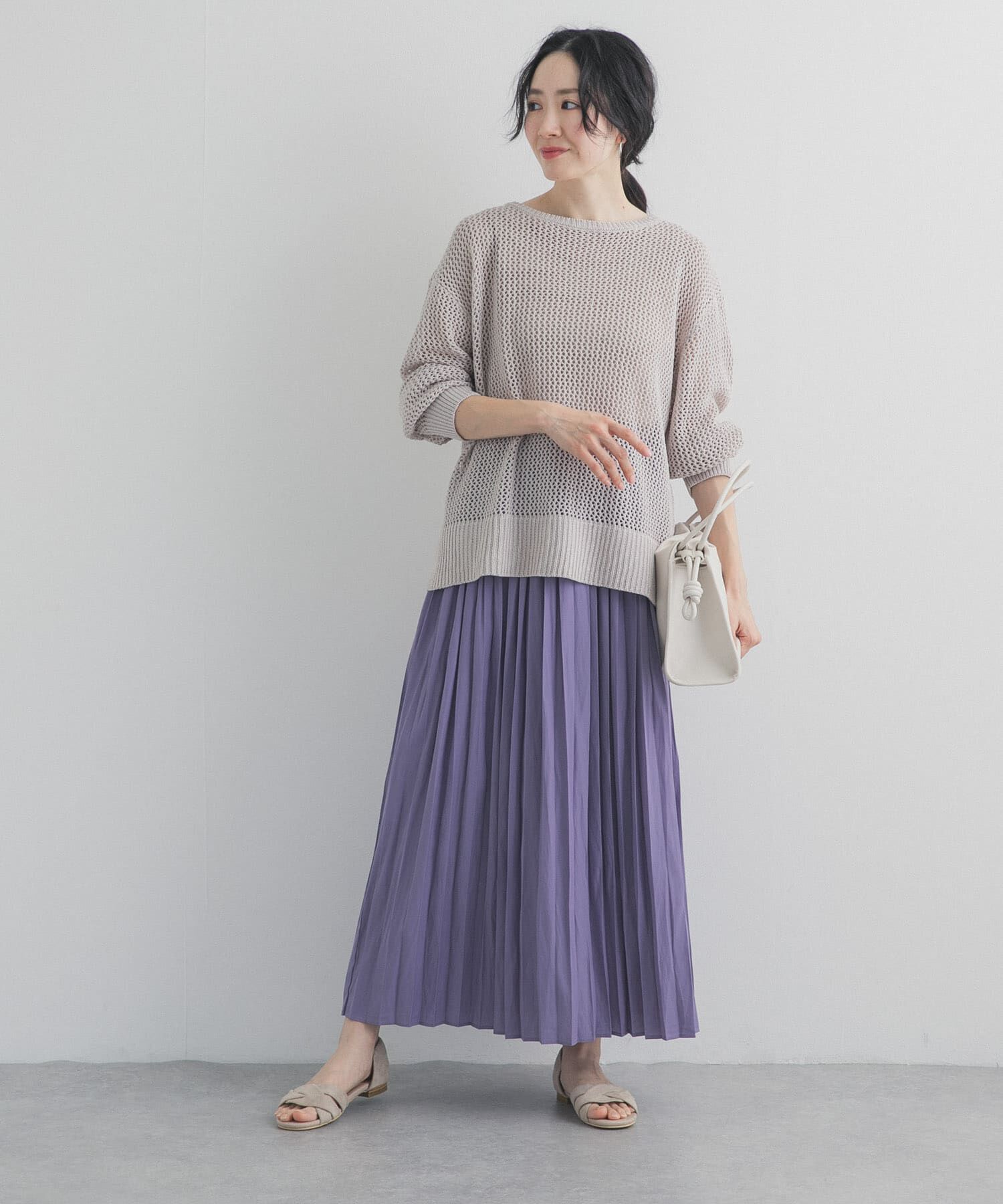URBAN RESEARCH DOORS「ランダムプリーツスカート」|スカート|