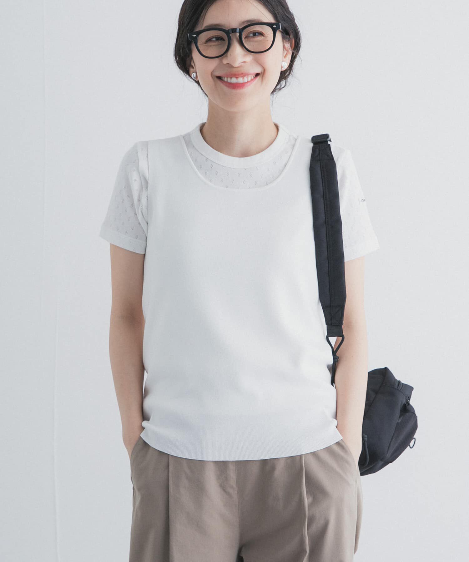 URBAN RESEARCH DOORS「2WAYニットタンク」|タンクトップ|