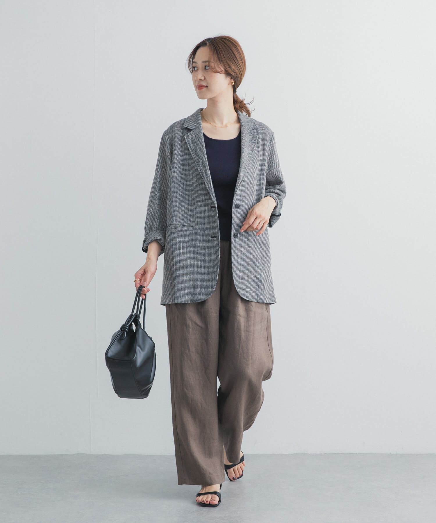 URBAN RESEARCH DOORS「2WAYニットタンク」|タンクトップ|