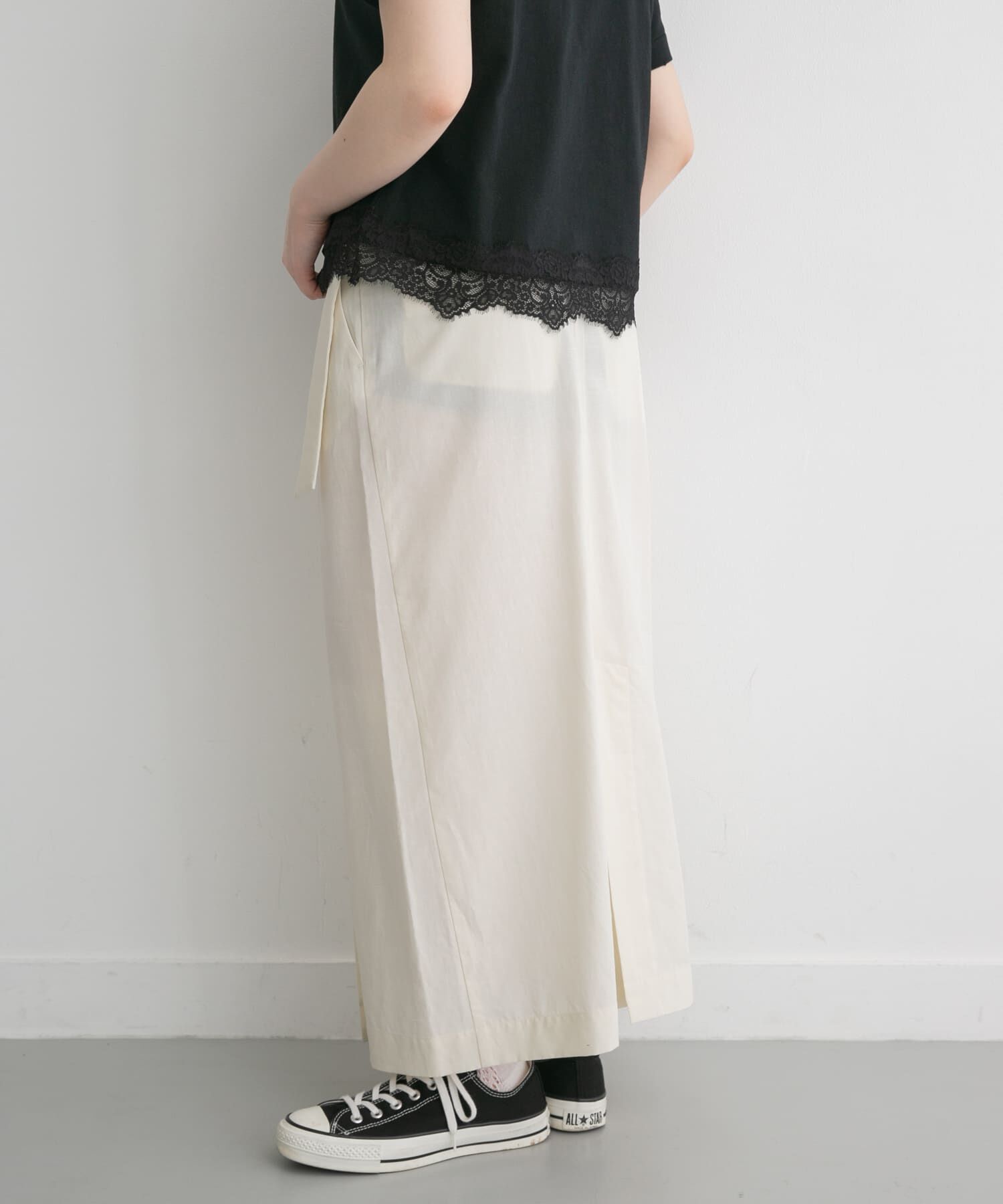 URBAN RESEARCH DOORS「FORK&SPOON　ラップスカート」|スカート|