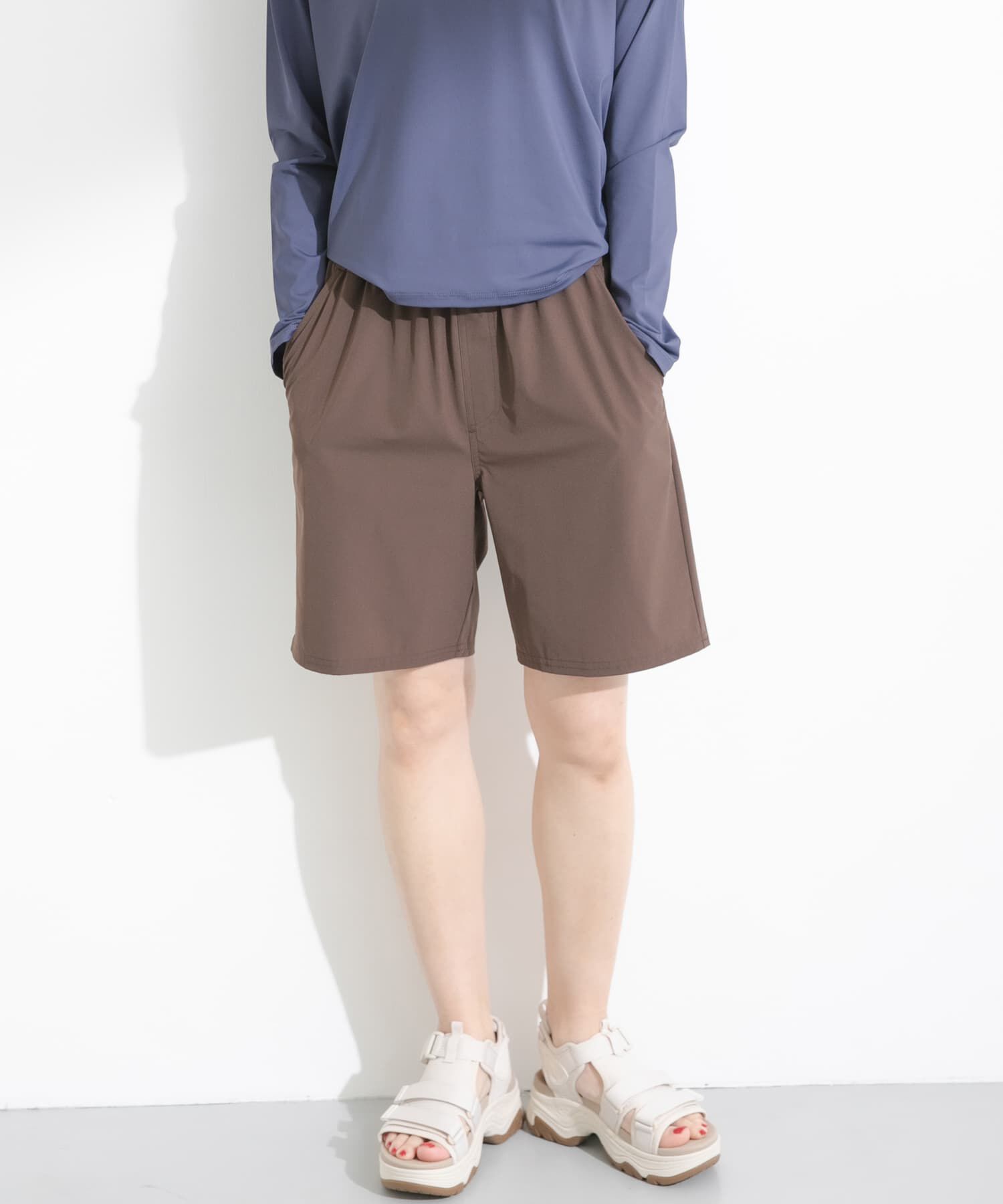 Sonny Label 「SLAB　ラッシュショートパンツ」|その他|ブラウン