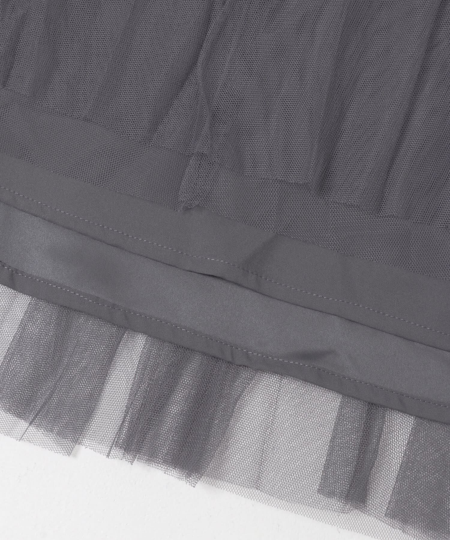 Sonny Label 「『WEB限定』チュールプリーツイージースカート」|スカート|