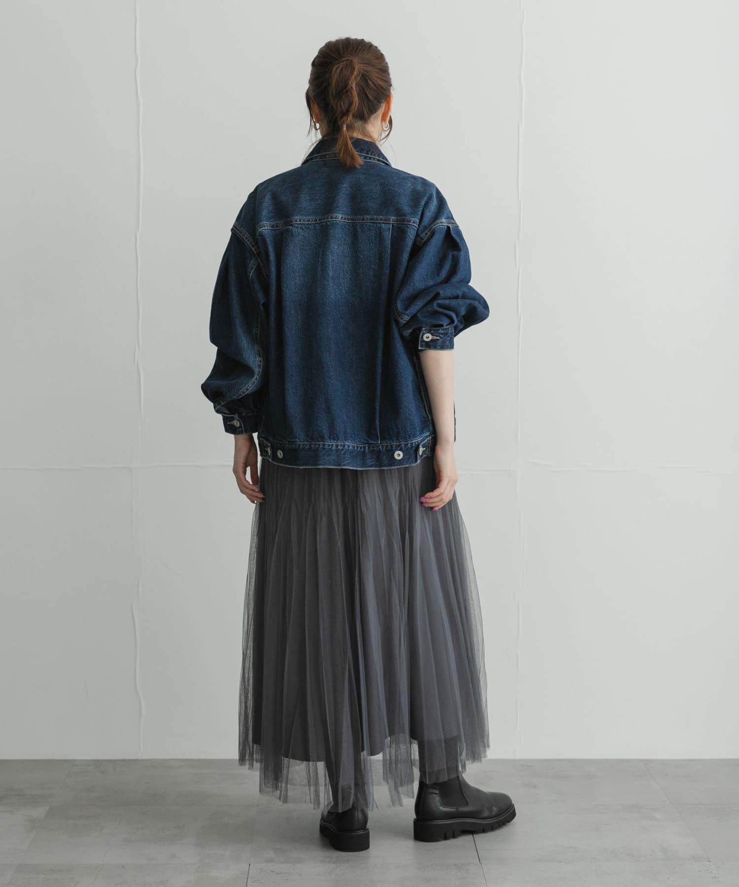 Sonny Label 「『WEB限定』チュールプリーツイージースカート」|スカート|