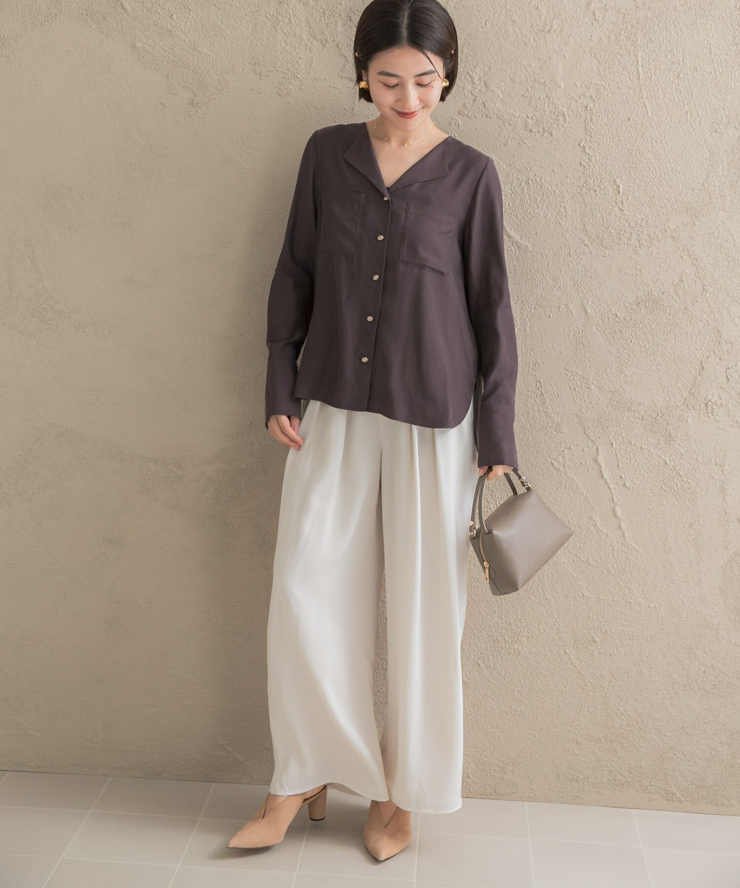 URBAN RESEARCH ROSSO「2タックイージーワイドパンツ」|その他|