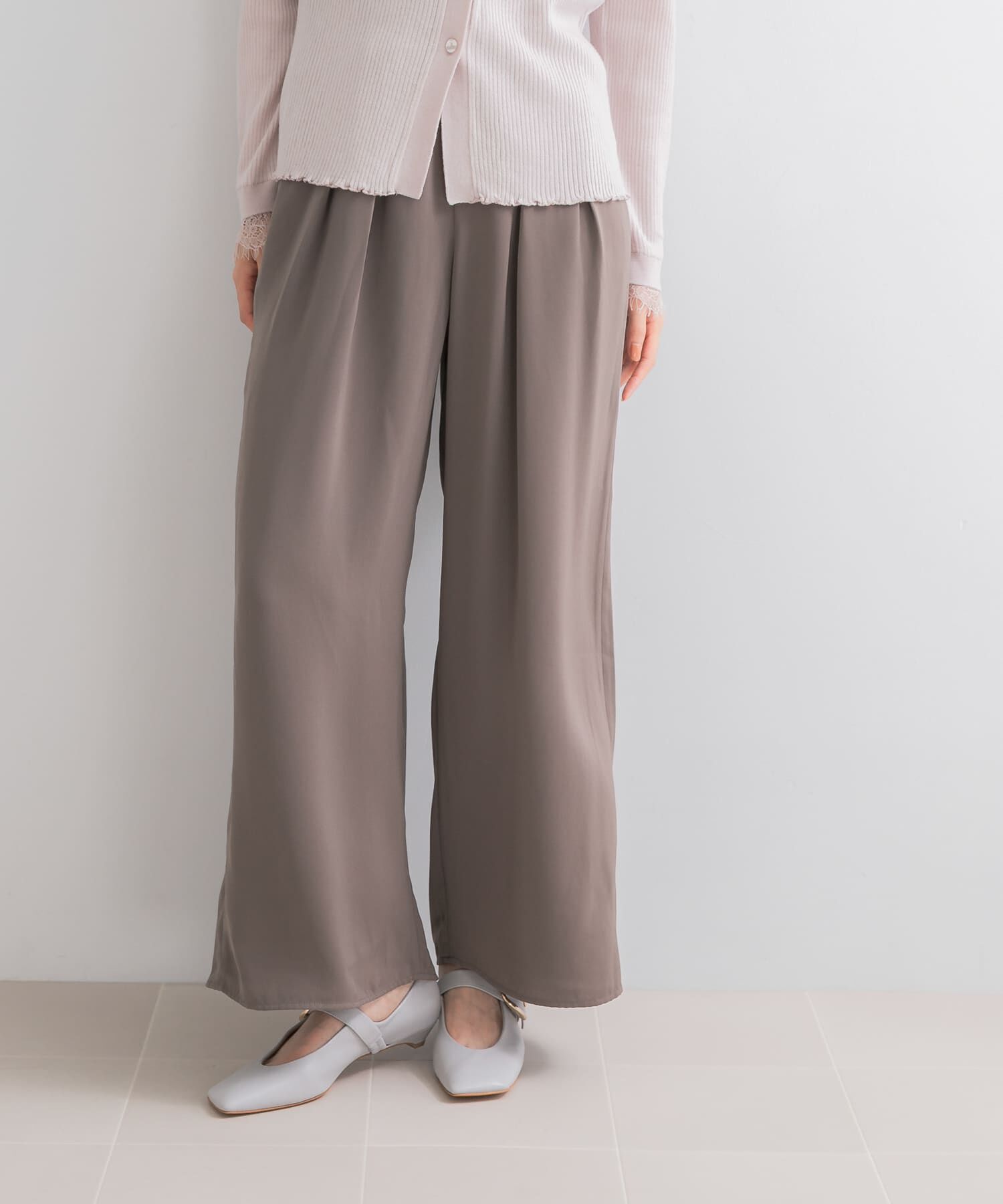 URBAN RESEARCH ROSSO「2タックイージーワイドパンツ」|その他|