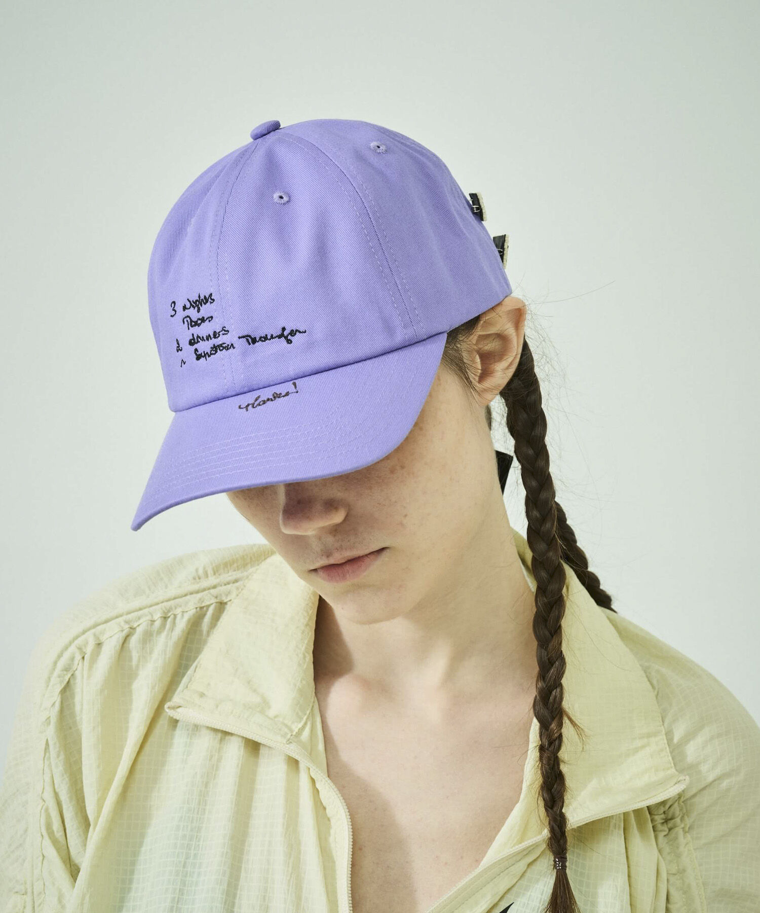 URBAN RESEARCH「LY　LETTER CAP」|キャップ・キャスケット|パープル